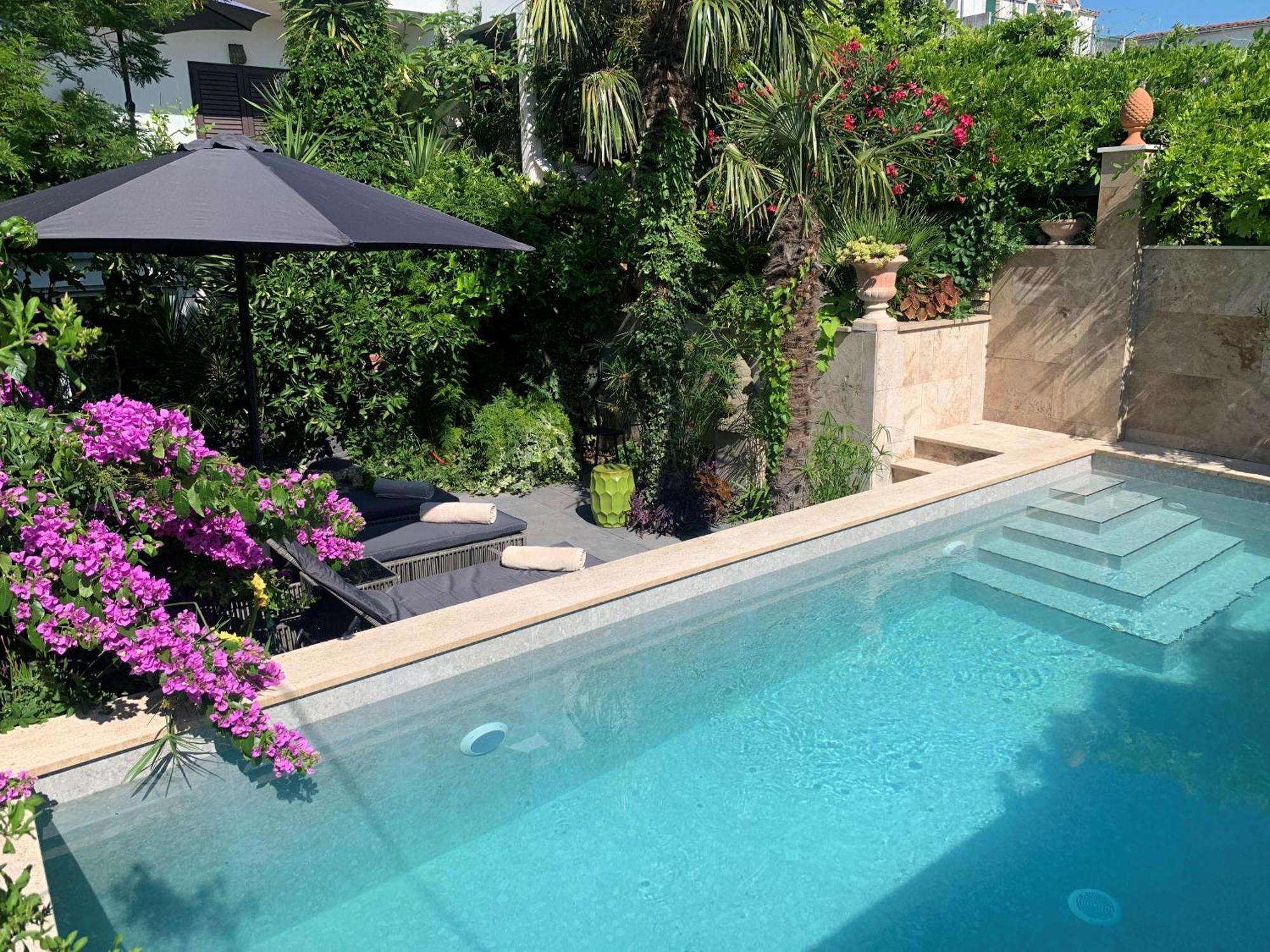 Luxury Pool Central Makarska Apartment By Maryn Kültér fotó